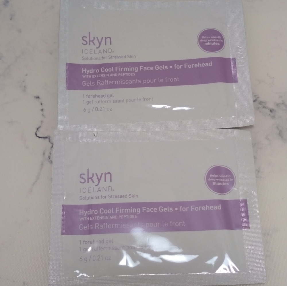 Skyn Iceland Hydro Cool Firming Face Gels For Forehead 2 Count